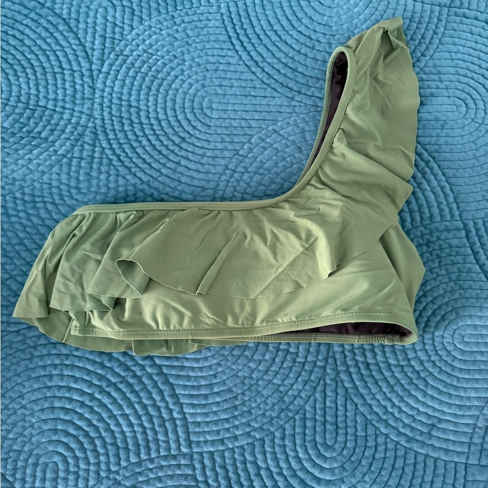 Gianni Bini Green Bikini Top